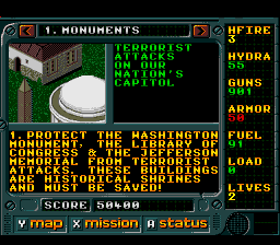 Jungle Strike screenshot 3 for Amiga